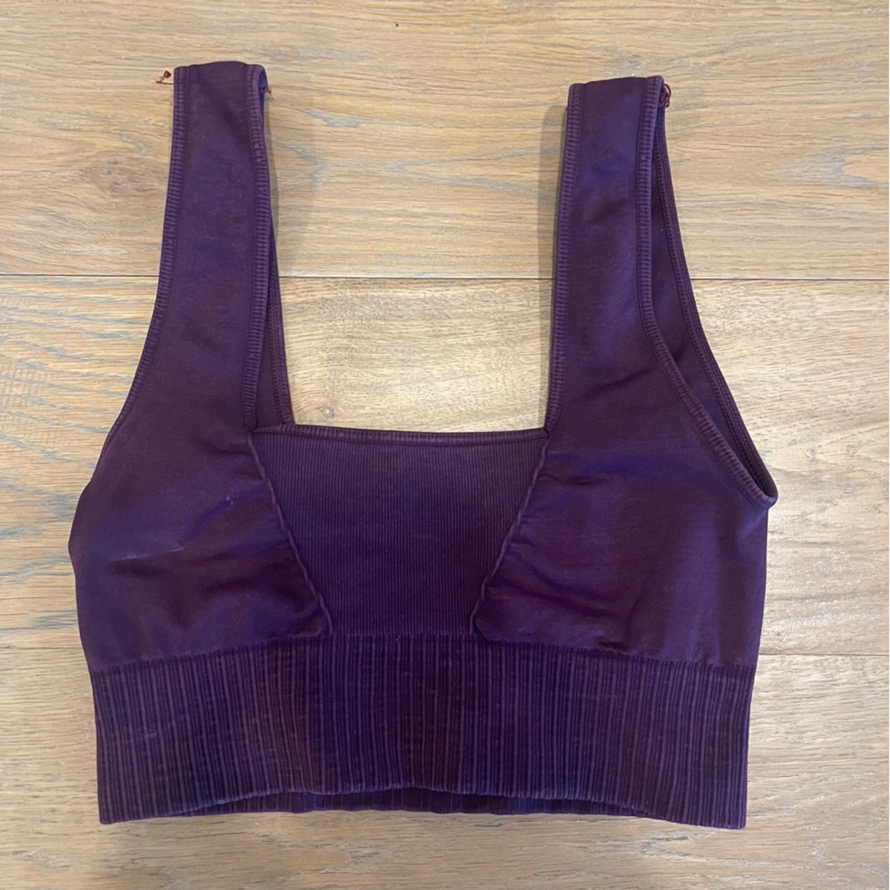 Free People Good Karma Square Neck Sportsbra